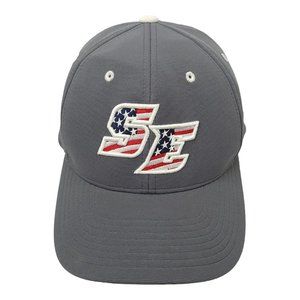 Marucci SE Patch Baseball Fitted L/XL Gray Cap Trucker Flexfit Hat Embroidered